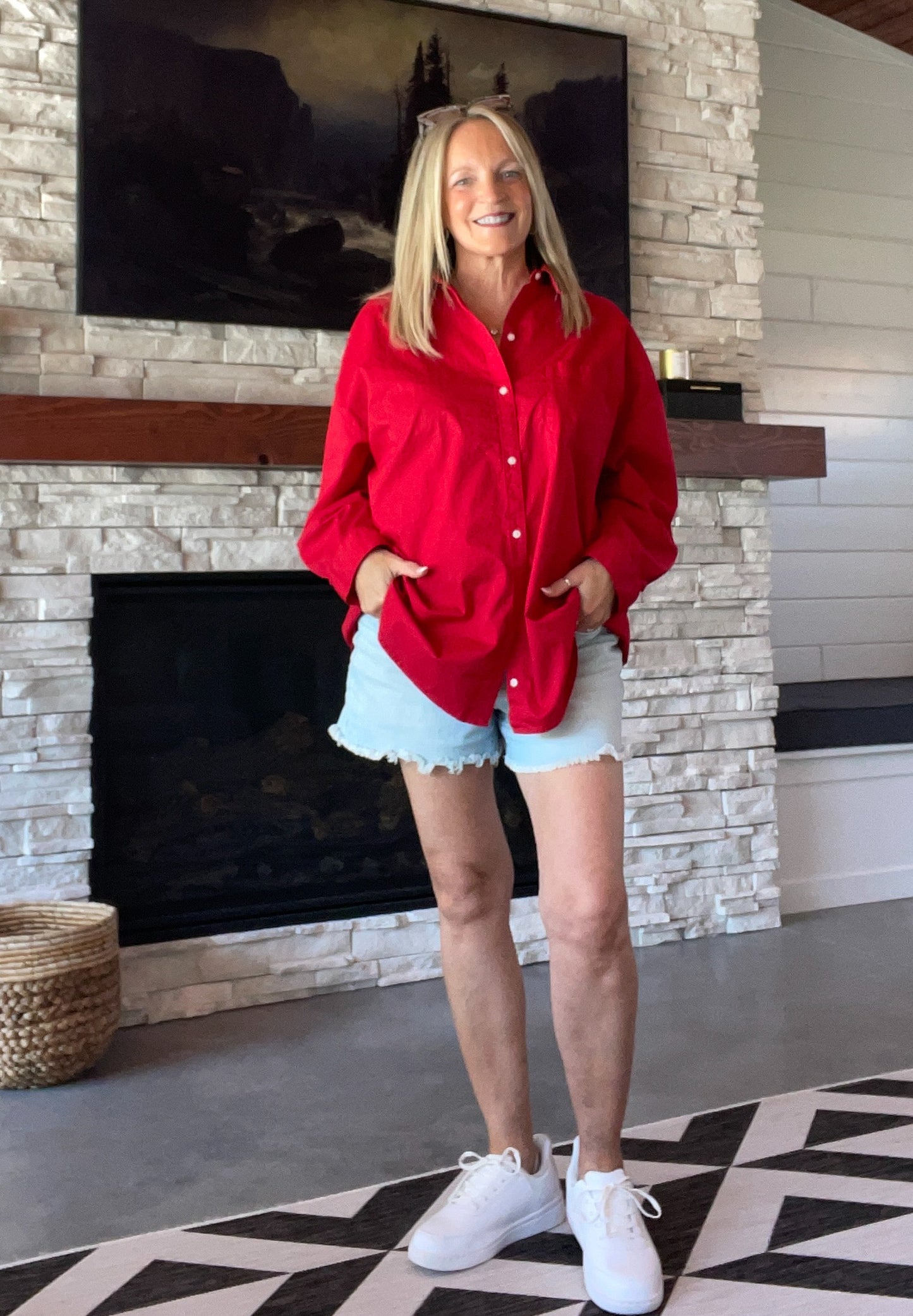 Women’s (XL) The Boyfriend Shirt from Old Navy (sku 0021)