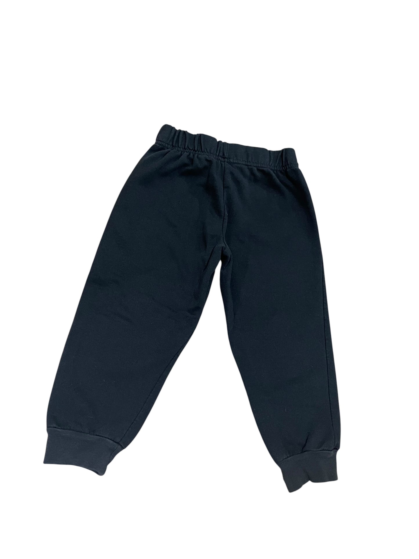 (4T) Toddler (Boy or Girl) Black Joggers