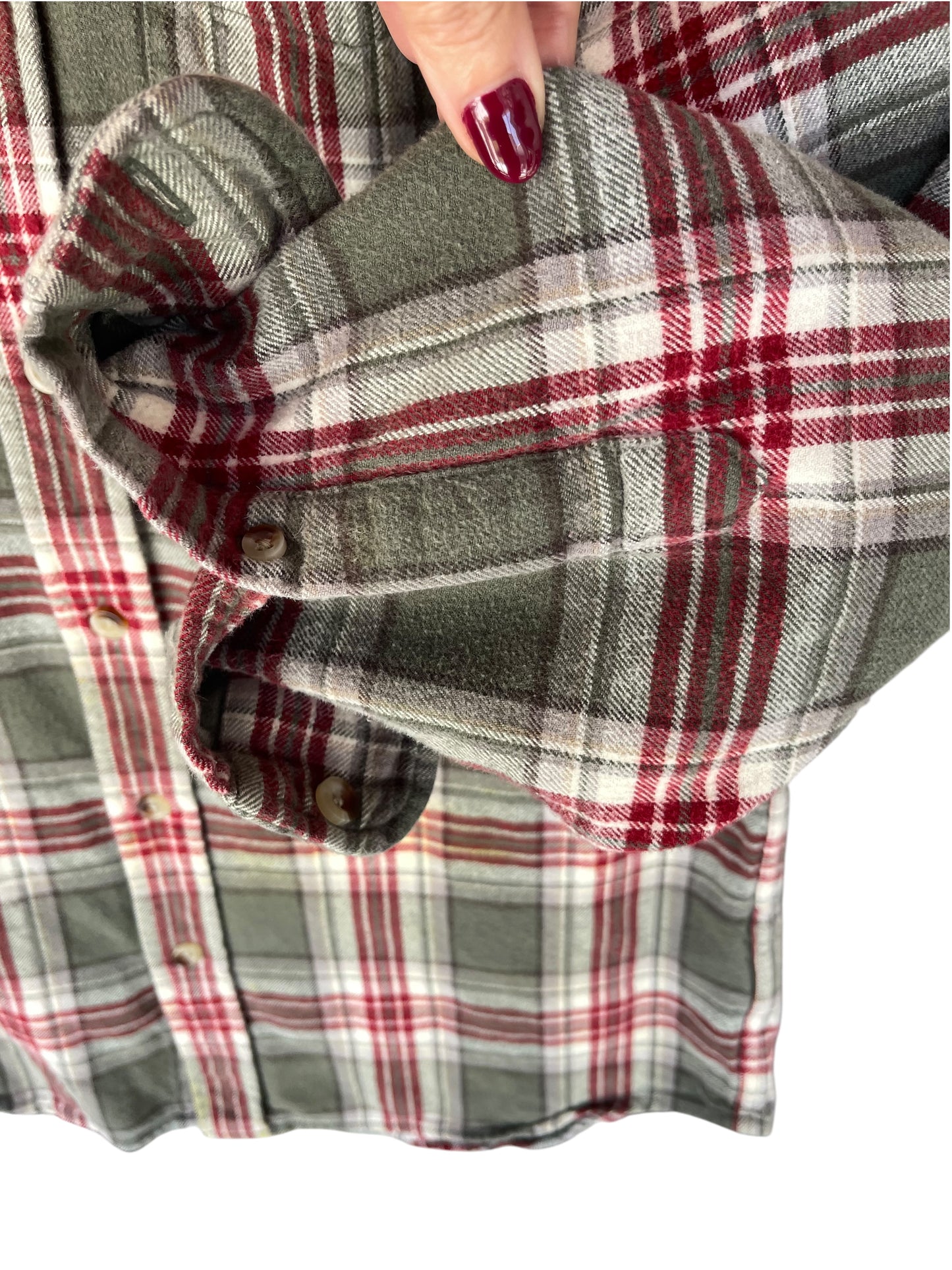 Women (Men M) RED HEAD BRAND CO Flannel Shirt (SKU 0030)