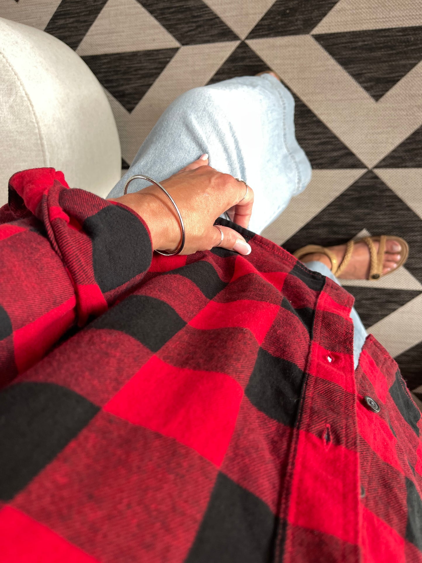 Women’s (L) Regular Fit Flannel Shirt