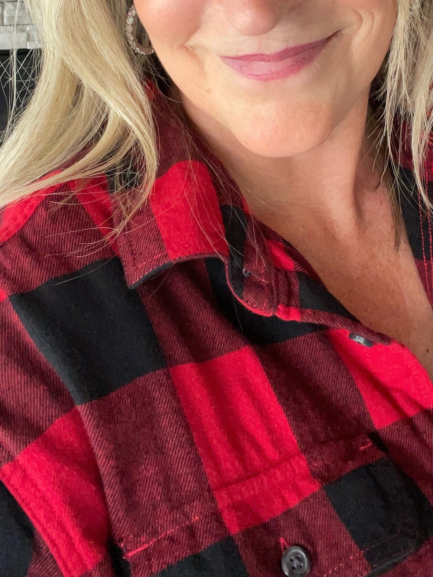 Women’s (L) Regular Fit Flannel Shirt
