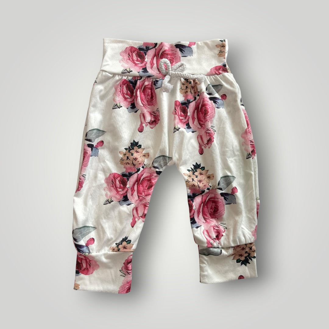 (6 mo) Floral Joggers