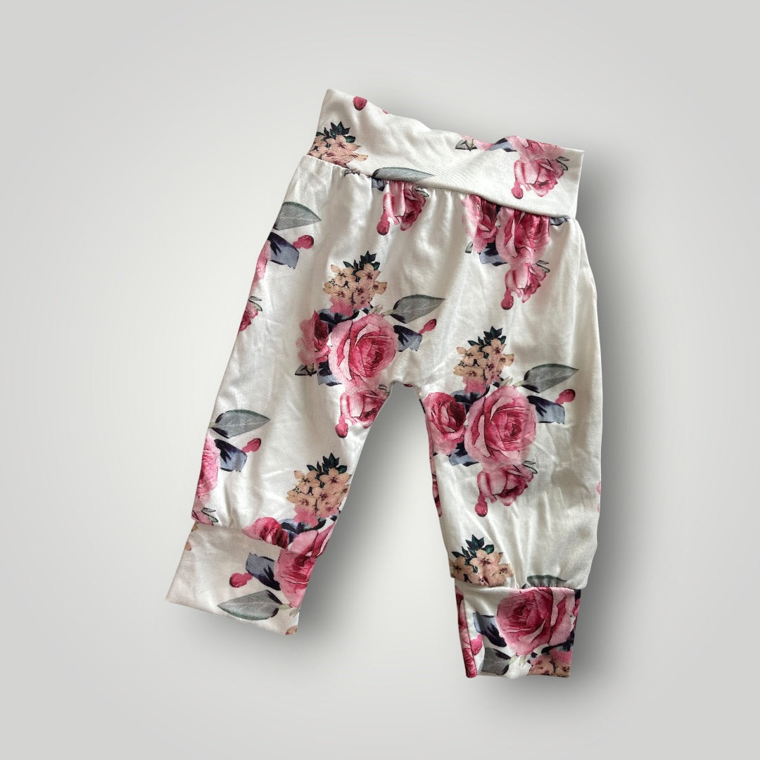 (6 mo) Floral Joggers