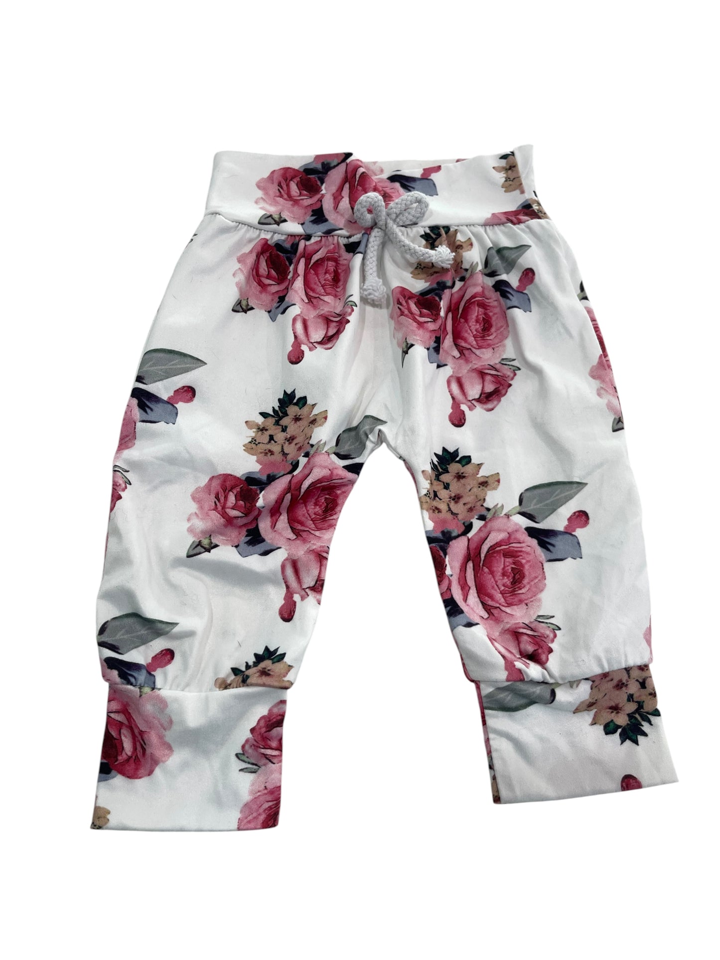 (6 mo) Infant Girl Floral Joggers