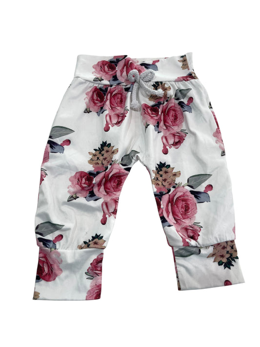 (6 mo) Infant Girl Floral Joggers