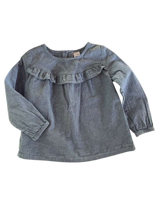 (4T) Toddler Girl Carter’s Denim Top
