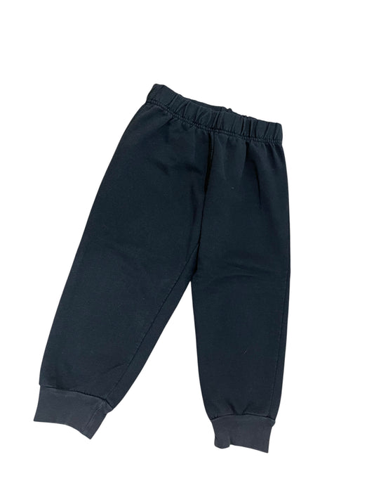 (4T) Toddler (Boy or Girl) Black Joggers