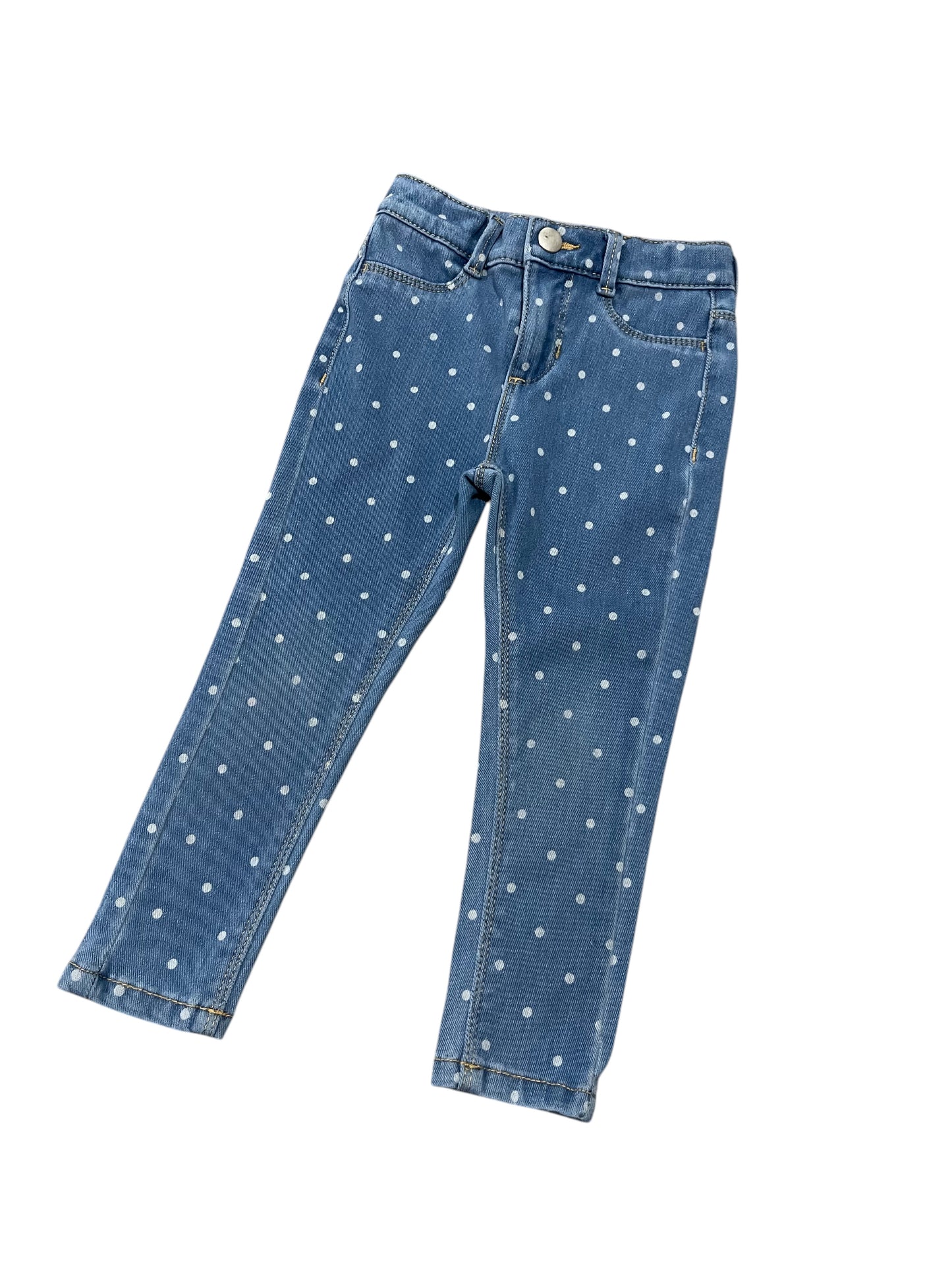 (3T) Toddler Girl Soft Skinny Jeans