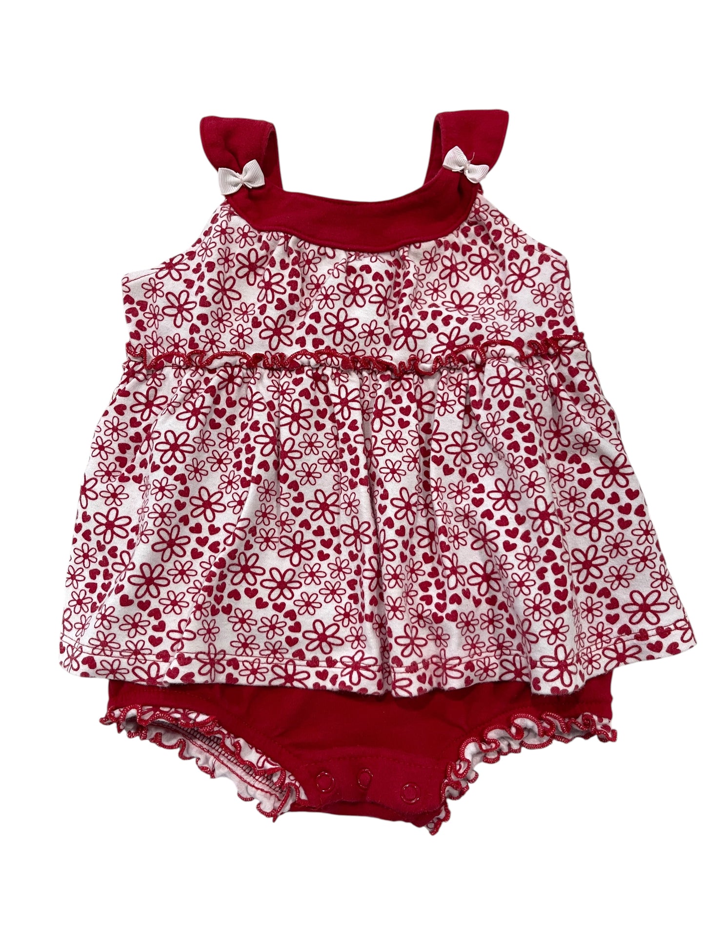 (3-6 mo) Infant Girl Darling Summer One-Piece