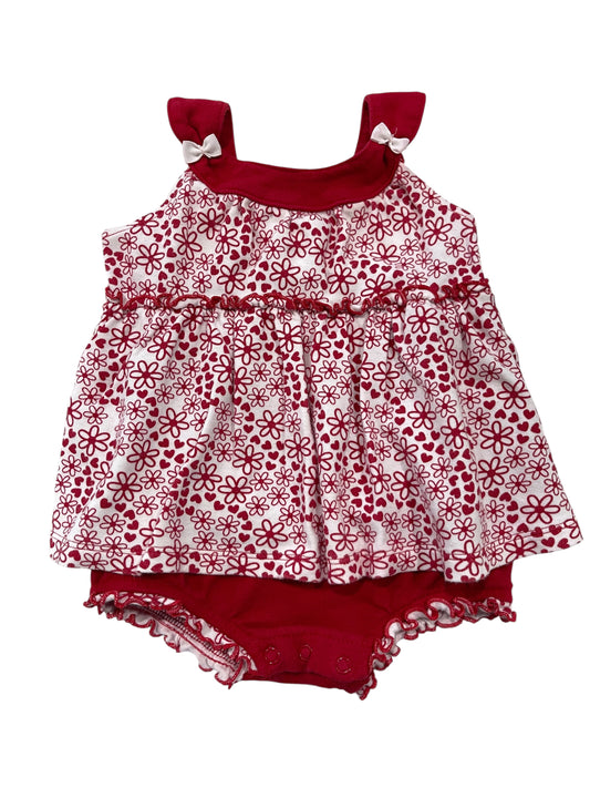 (3-6 mo) Infant Girl Darling Summer One-Piece
