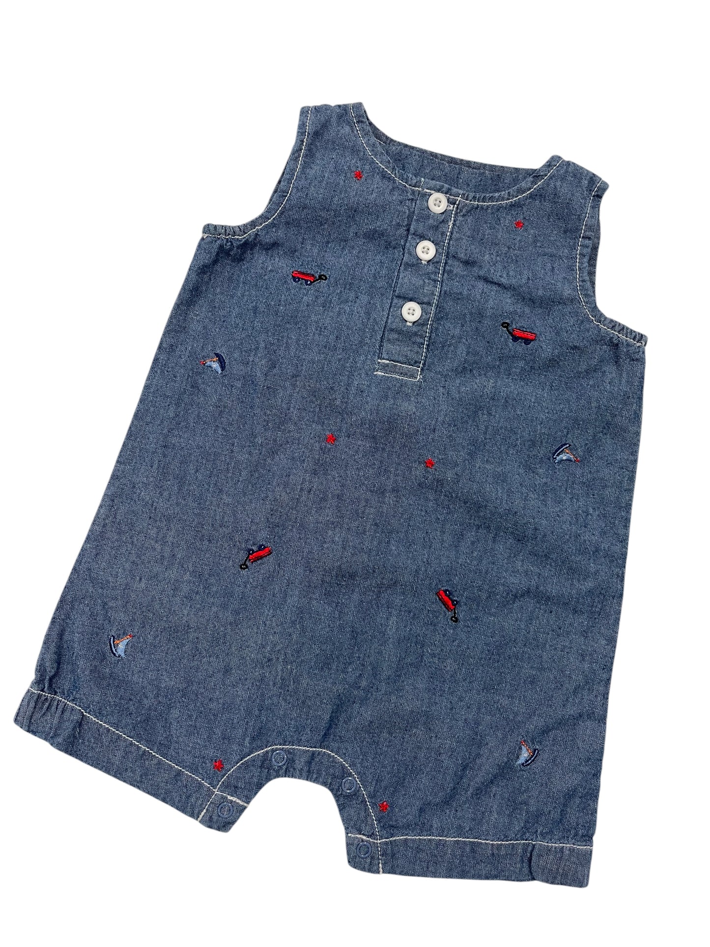 (9 mo) Infant Boy One-Piece Shirt Outfit