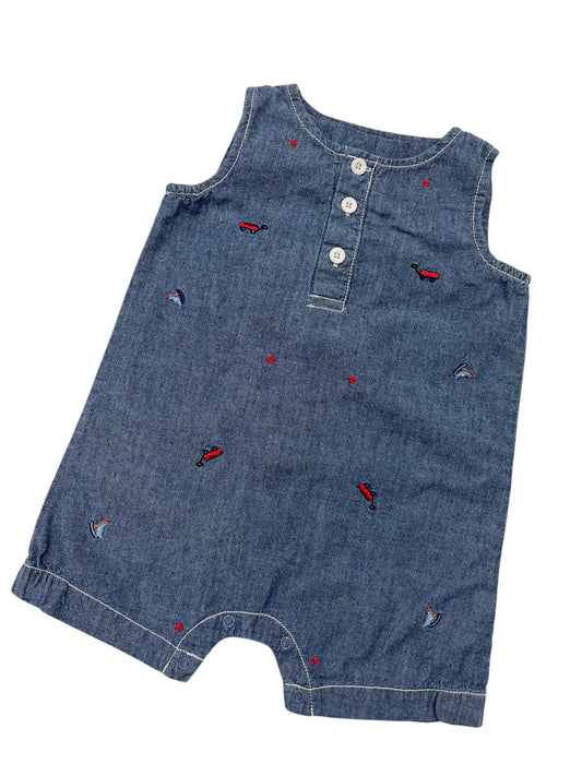 (9 mo) Infant Boy One-Piece Shirt Outfit