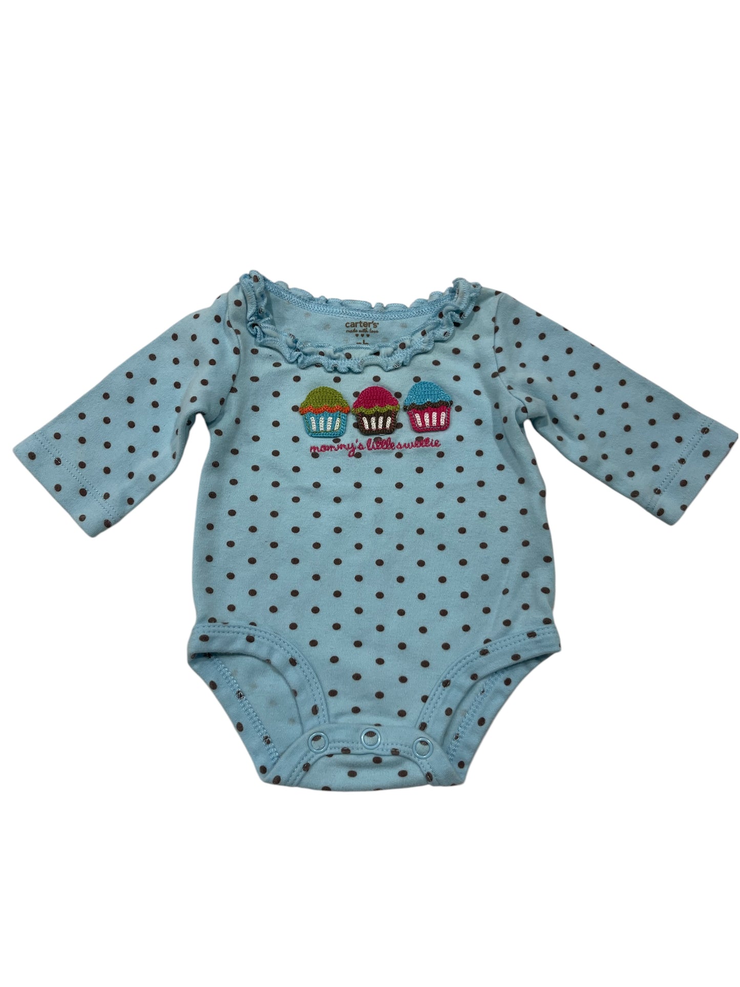 (Newborn) Infant Girl, Carters Long Sleeve Onesie