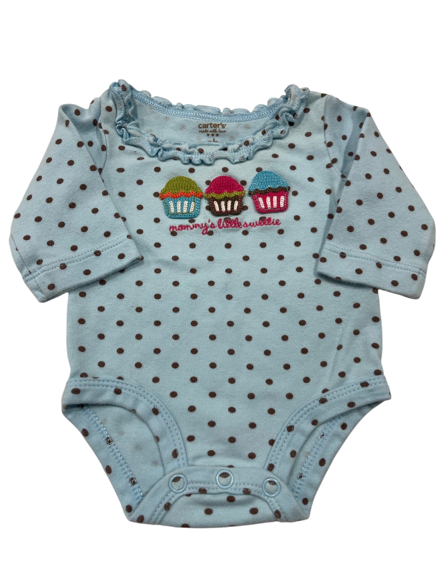 (Newborn) Infant Girl, Carters Long Sleeve Onesie