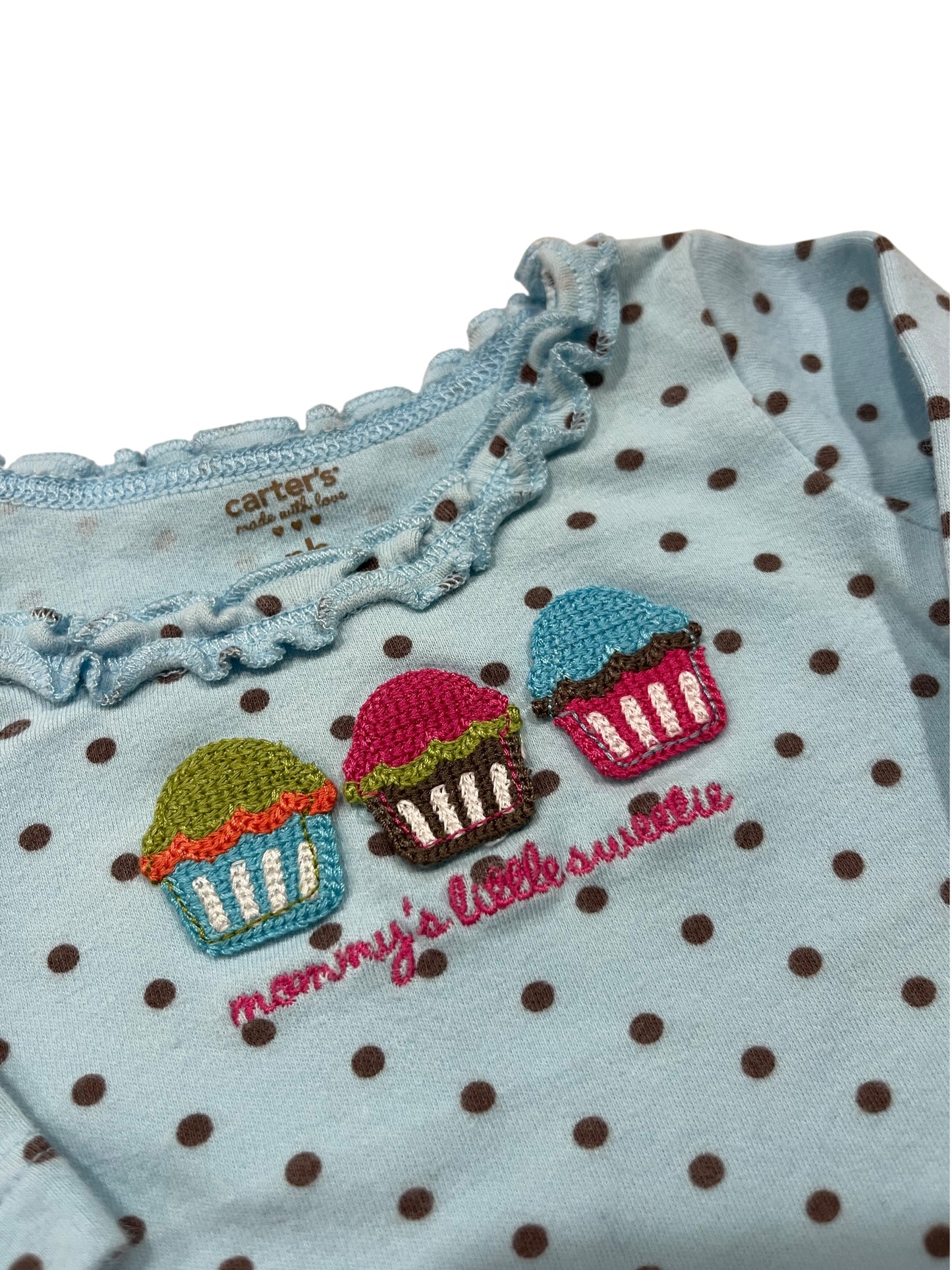 (Newborn) Infant Girl, Carters Long Sleeve Onesie