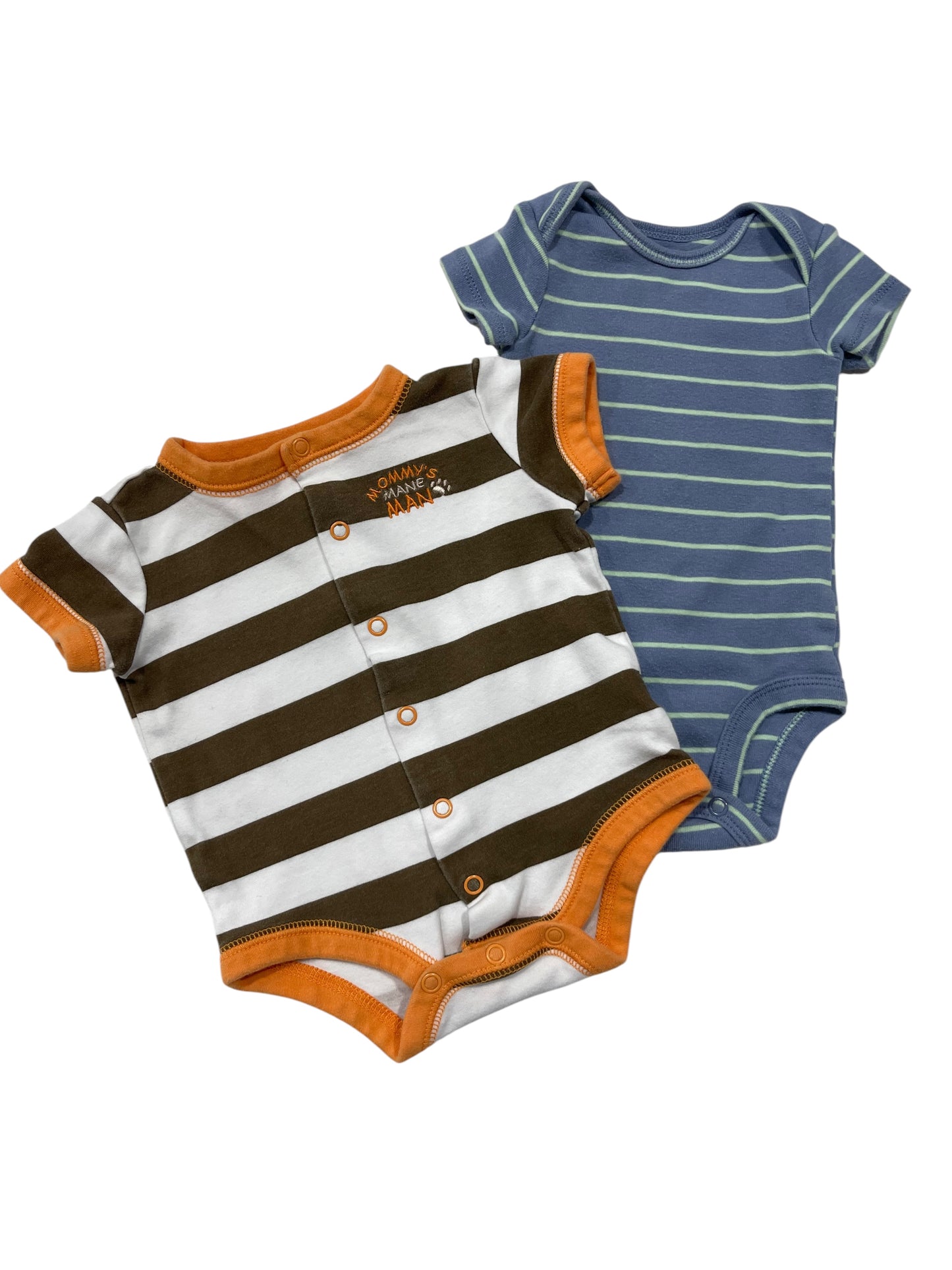 (3 mo) Infant Boy, (2-pack) Onesies