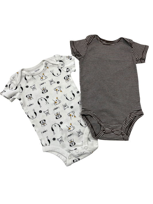 (6 mo) Infant Boy or Girl (2-pack) Onesies