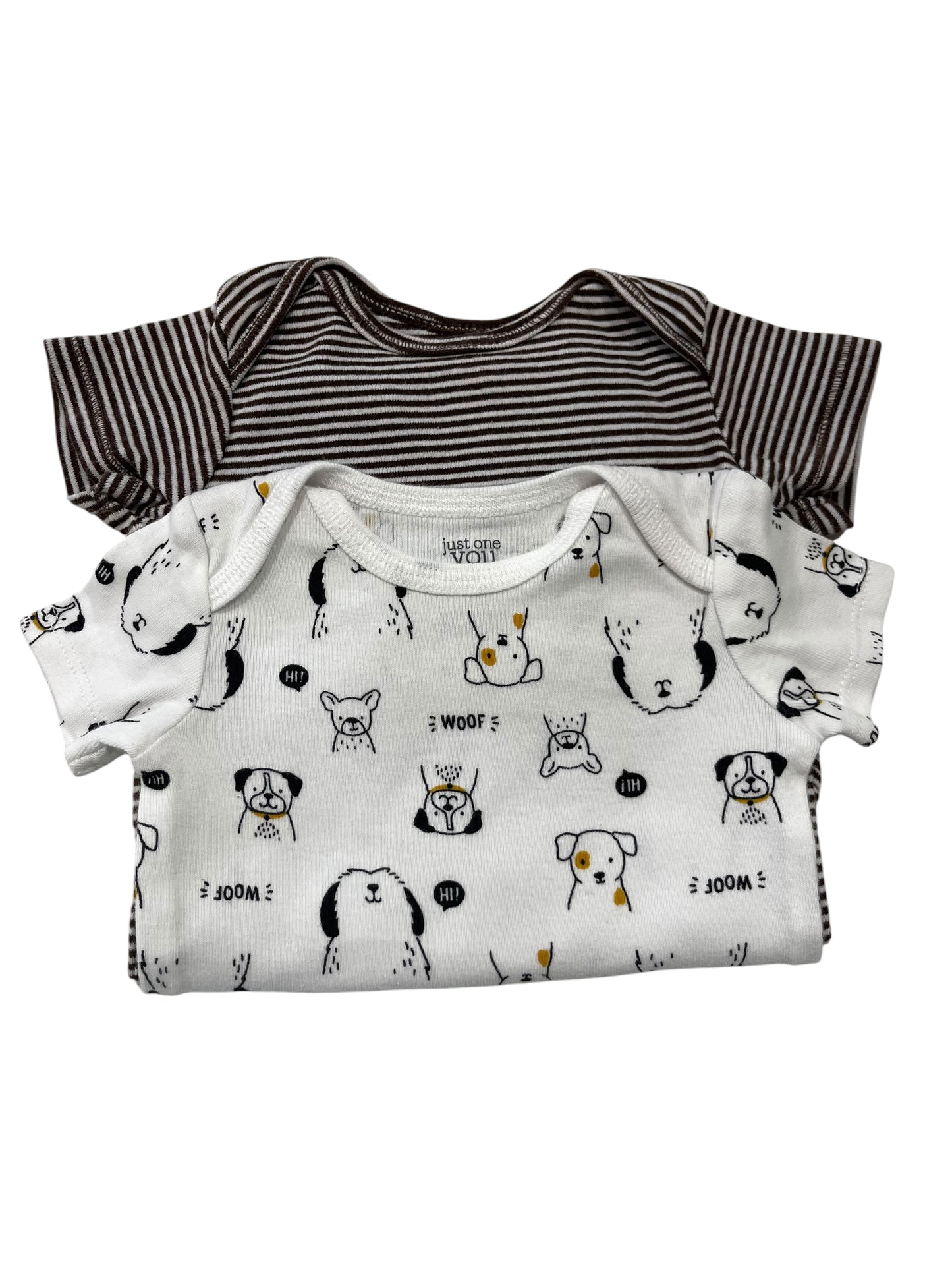 (6 mo) Infant Boy or Girl (2-pack) Onesies