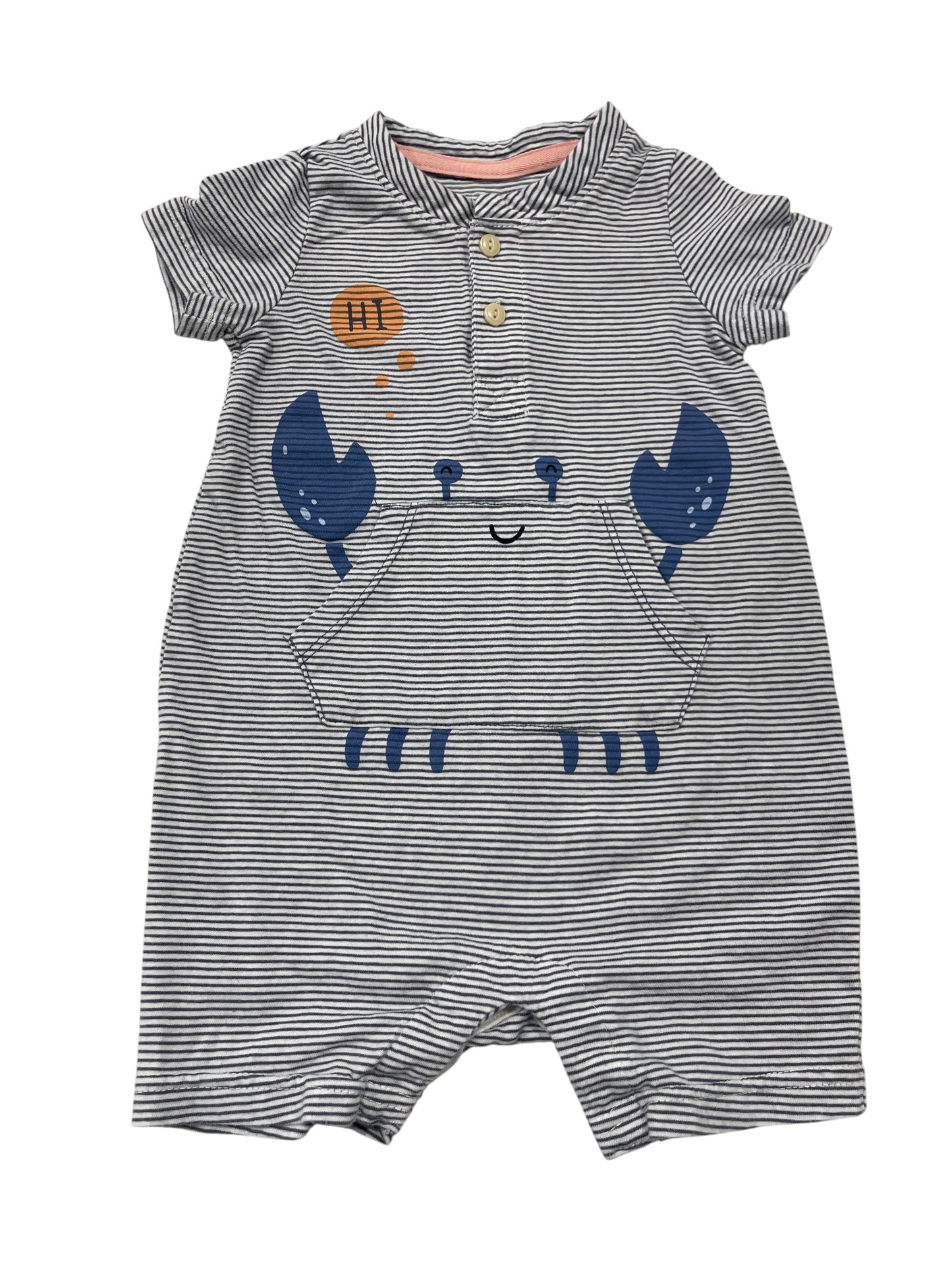 (6-12 mo) Infant Boy GAP One-Piece Short Outfit
