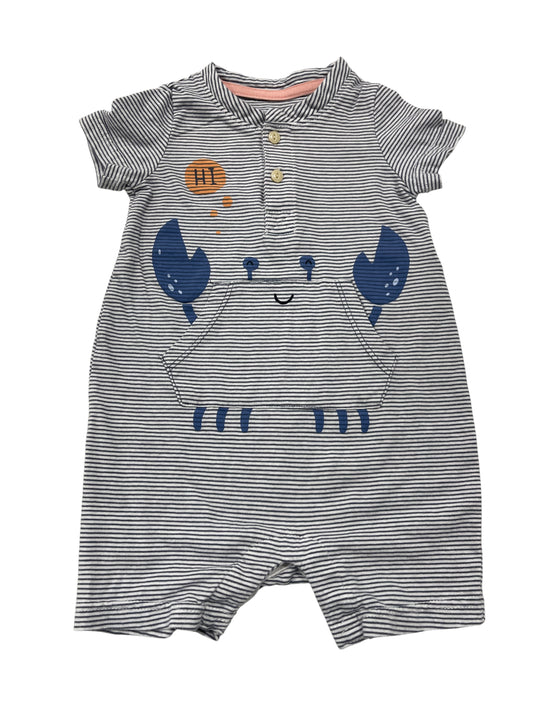 (6-12 mo) Infant Boy GAP One-Piece Short Outfit