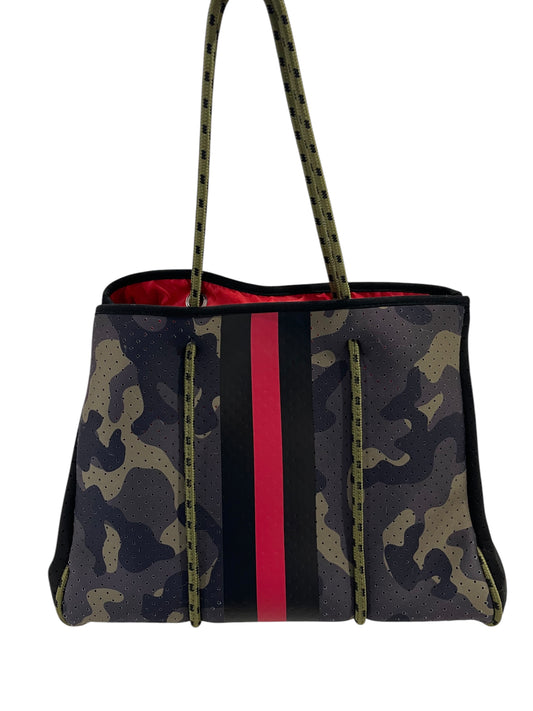 Neoprene Handbag/Tote with detachable smaller Inside Bag