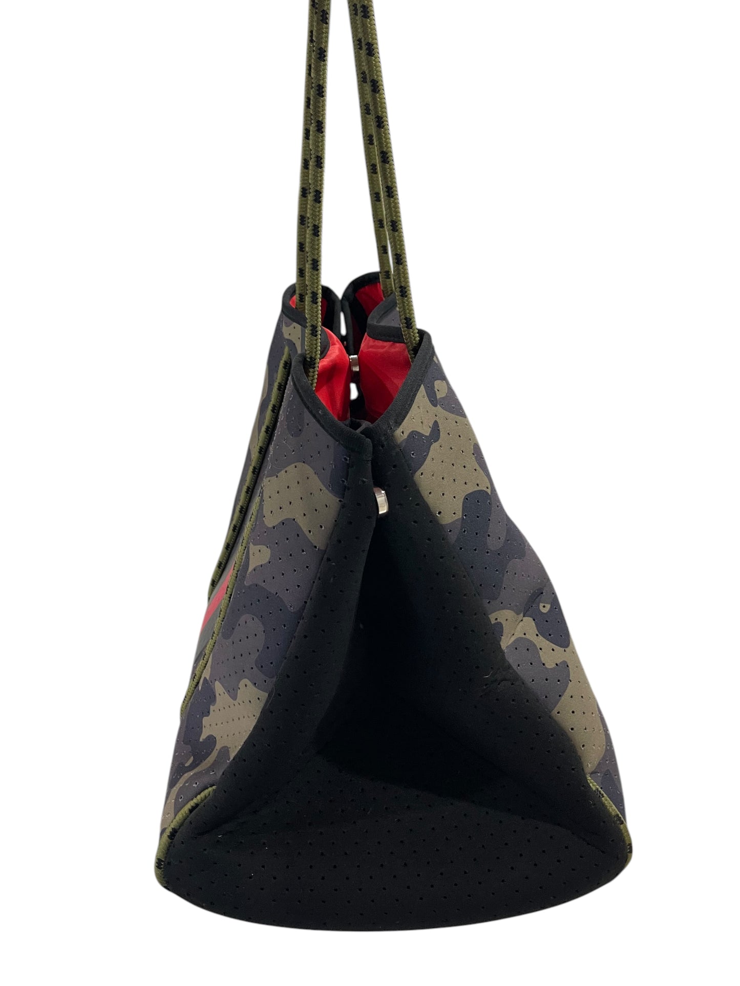 Neoprene Handbag/Tote with detachable smaller Inside Bag