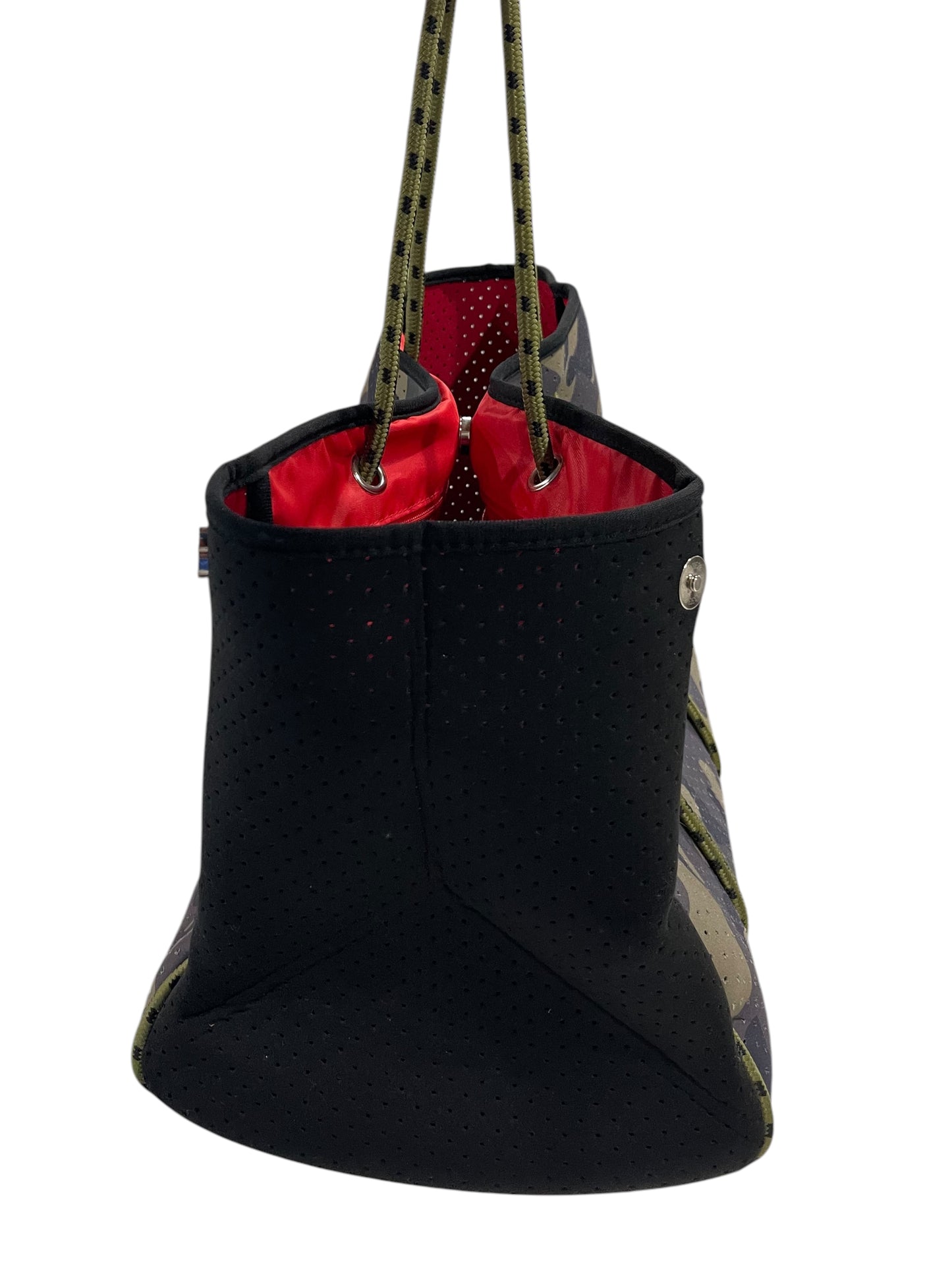 Neoprene Handbag/Tote with detachable smaller Inside Bag