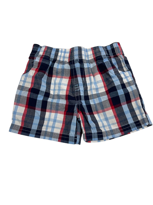 (3-6 mo) Infant Boy Red, White & Blue Shorts