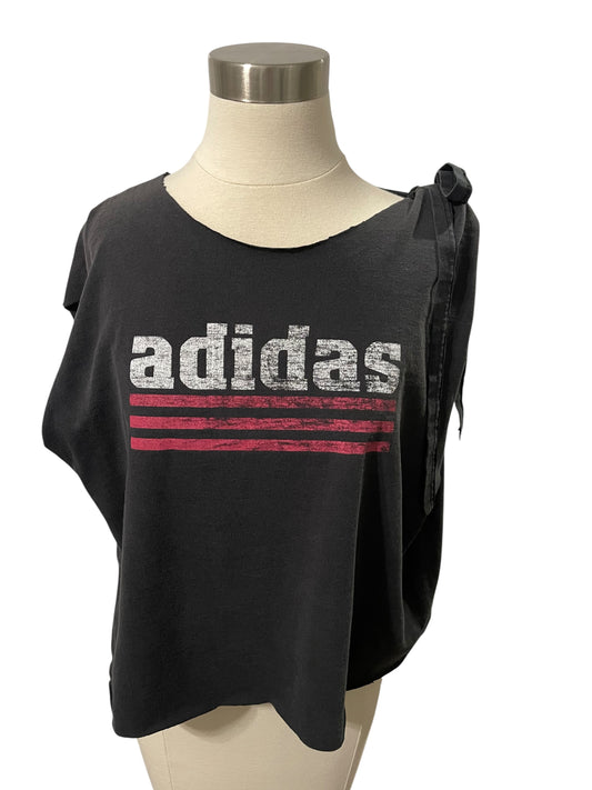 Women’s (Men’s L) Custom Cut ADIDAS TEE sku 0038)