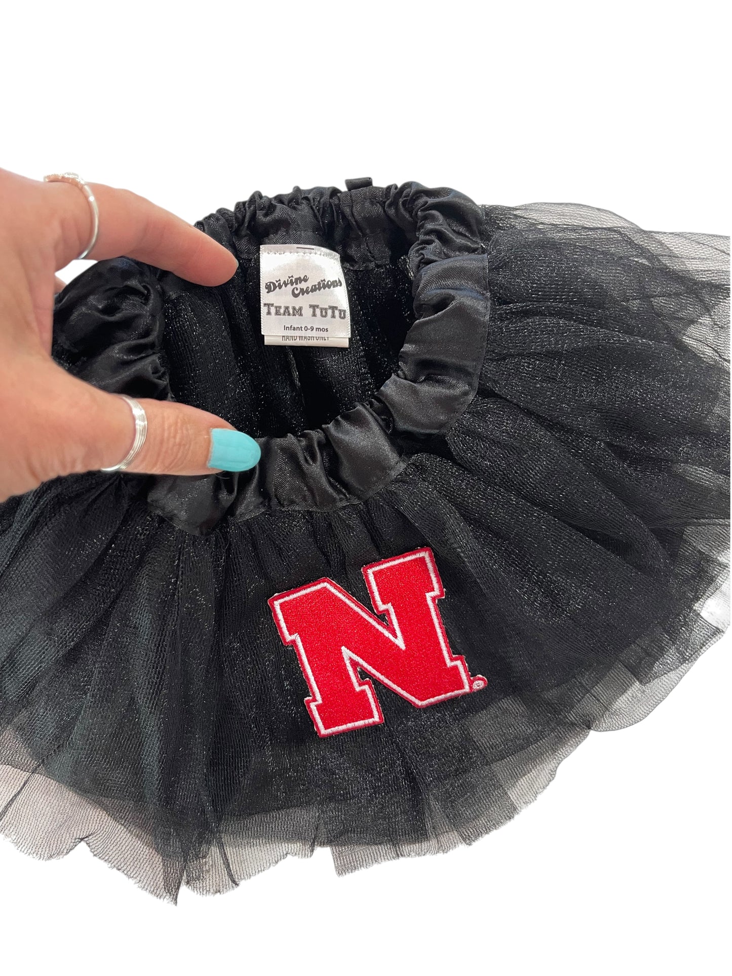 (9 mo) Infant Girl NEBRASKA tutu & onesie outfit