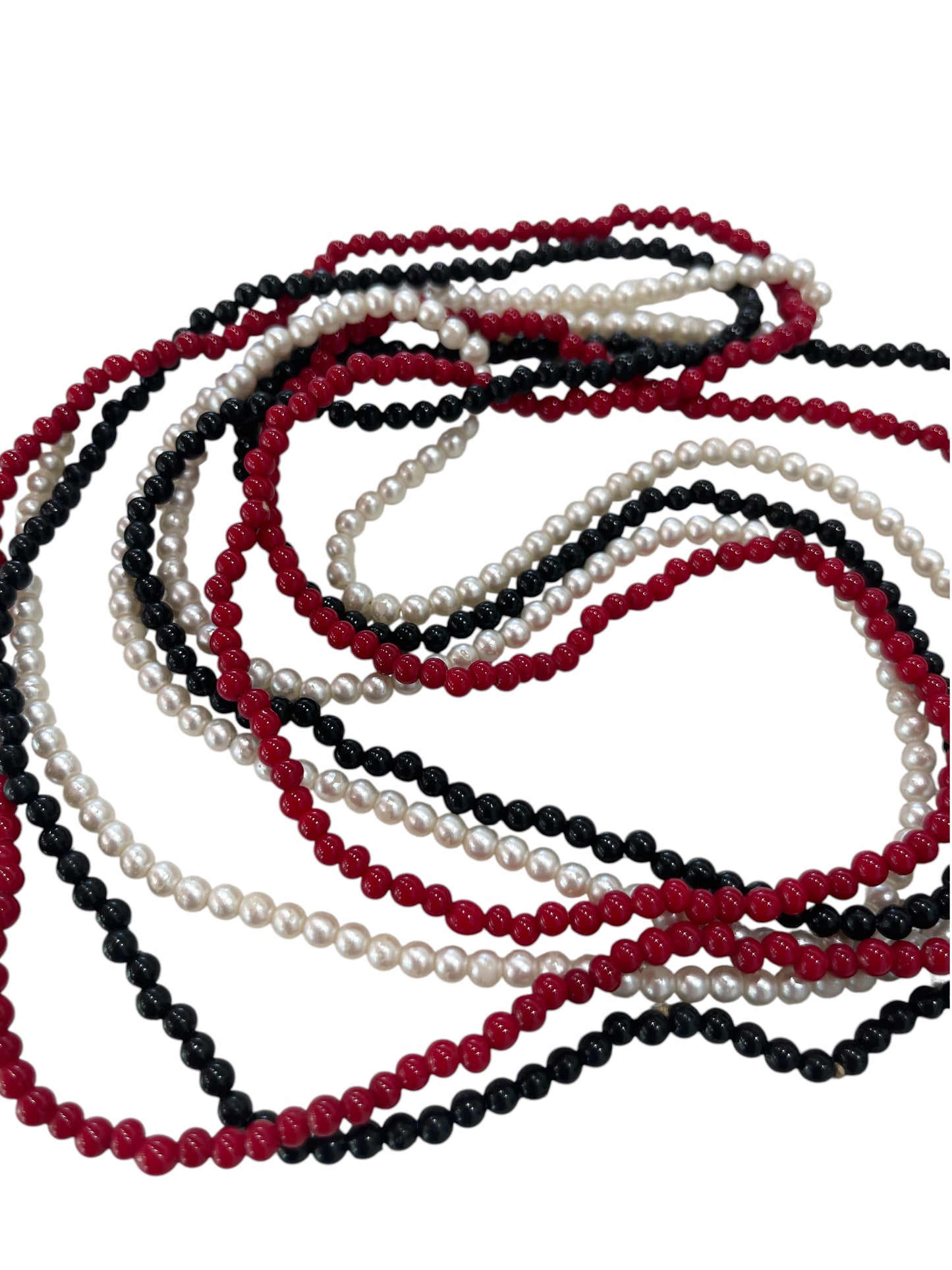 17” (set/3) Small Beaded Necklace