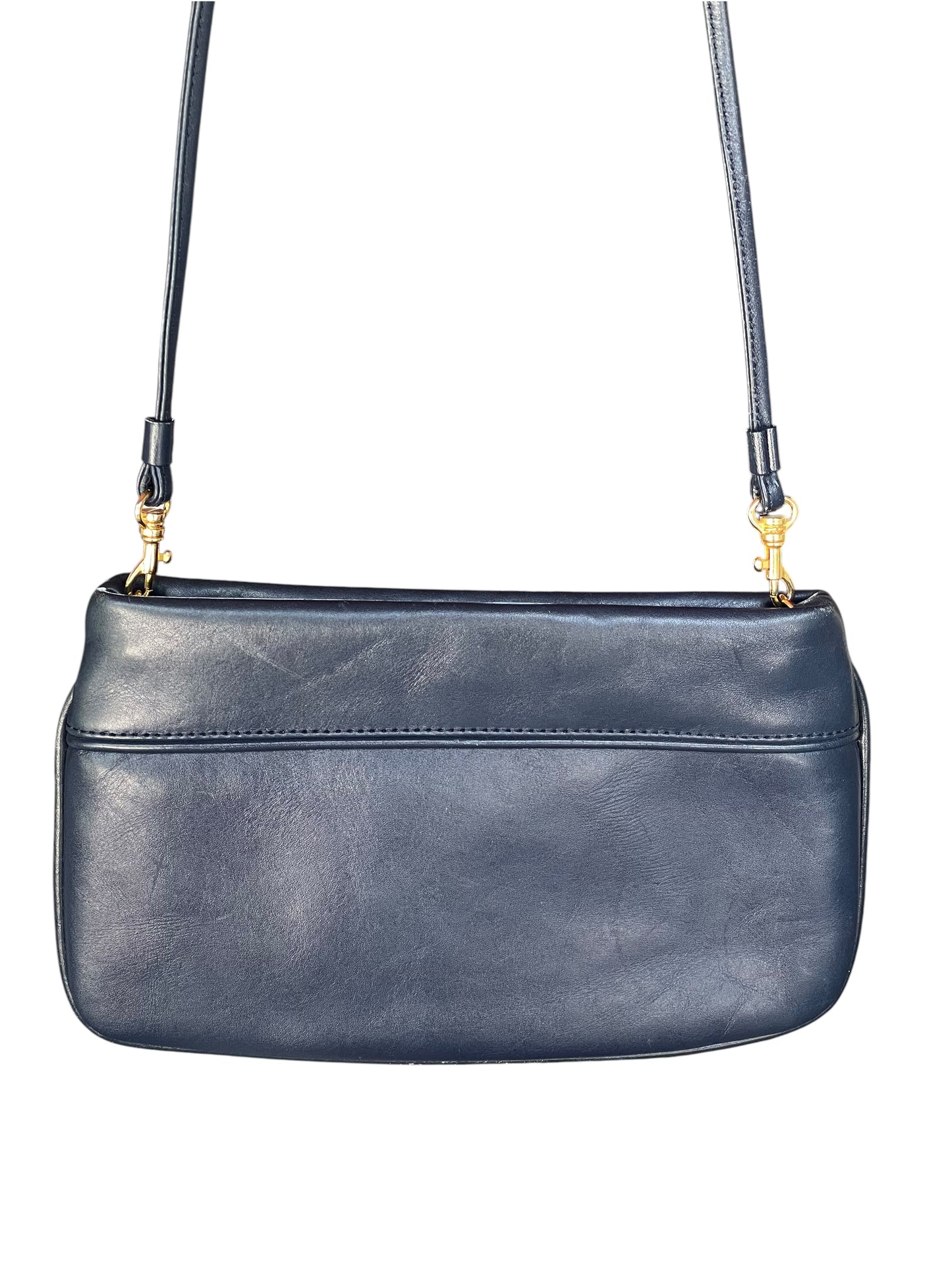 COURTENAY leather handbag/clutch w/ removable strap