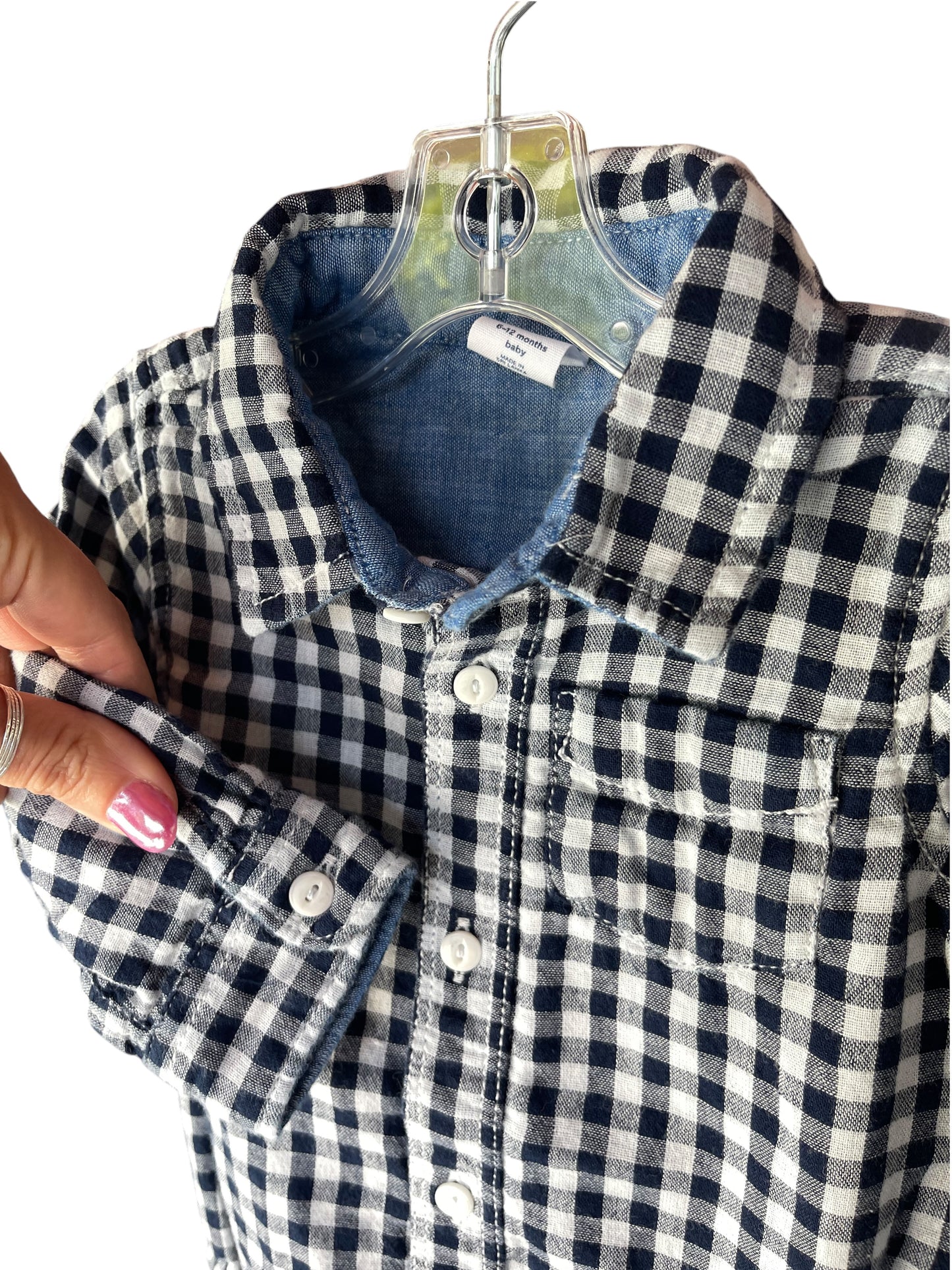 Infant (6-12 mo) Baby Gap Button Down Onesie