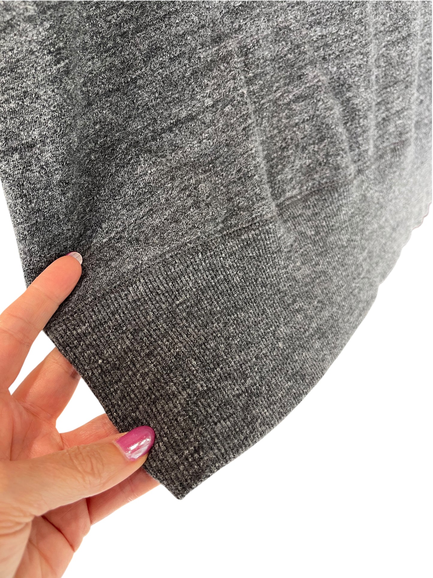Women’s (L) lightweight, crewneck (charcoal) Sweatshirt