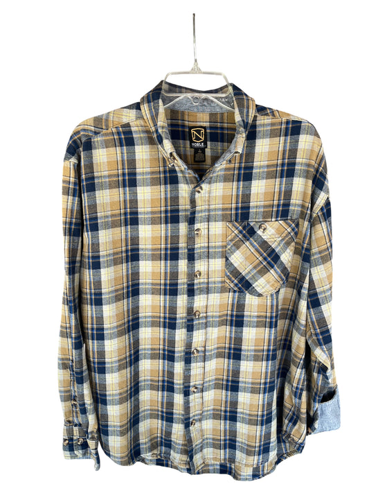 Women’s (Men L Reg) NOBLE OUTFITTERS Flannel Shirt (sku 0027)