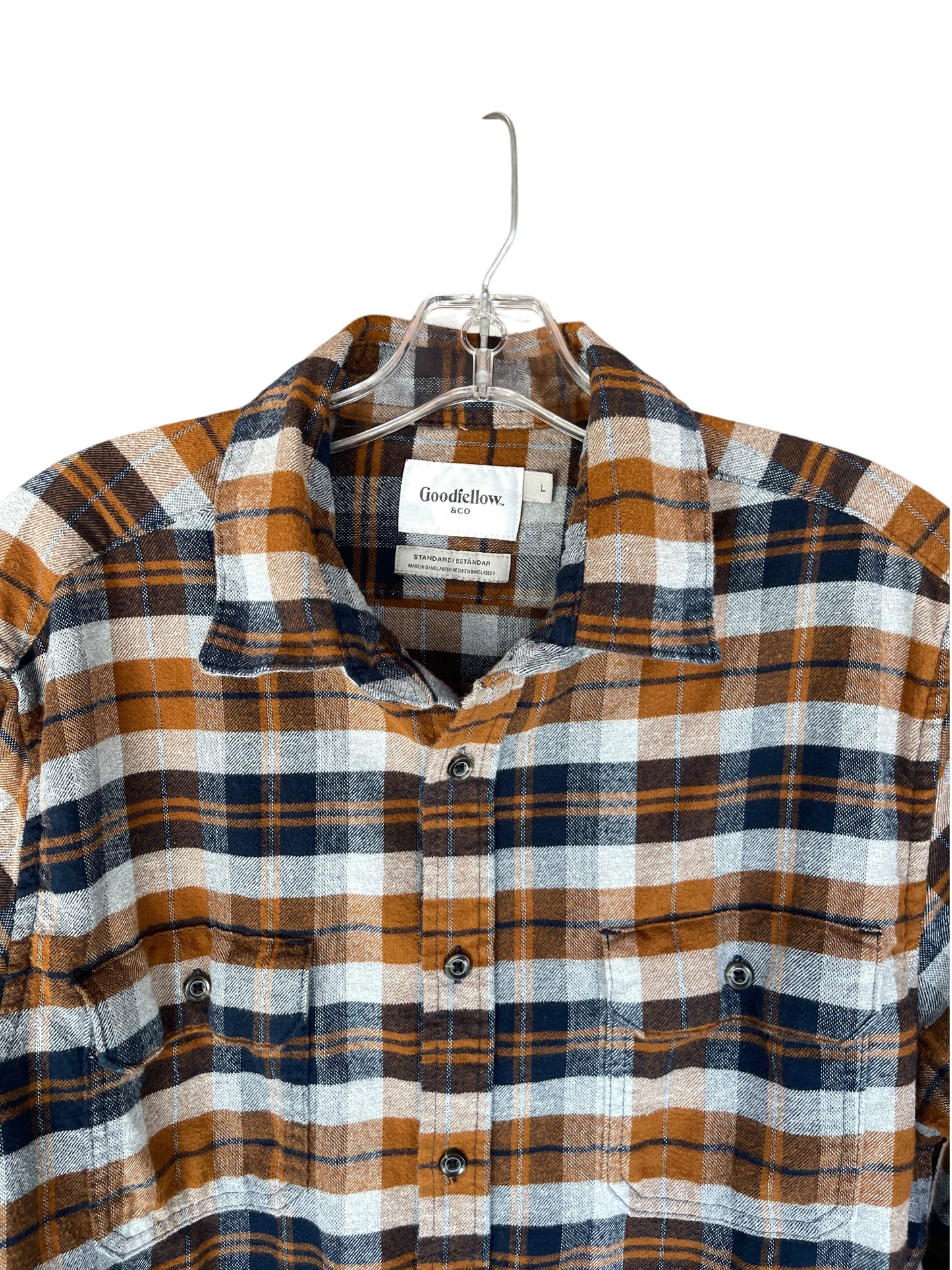 Women’s (Men L) Goodfellow & Co Flannel Shirt (SKU 0028)