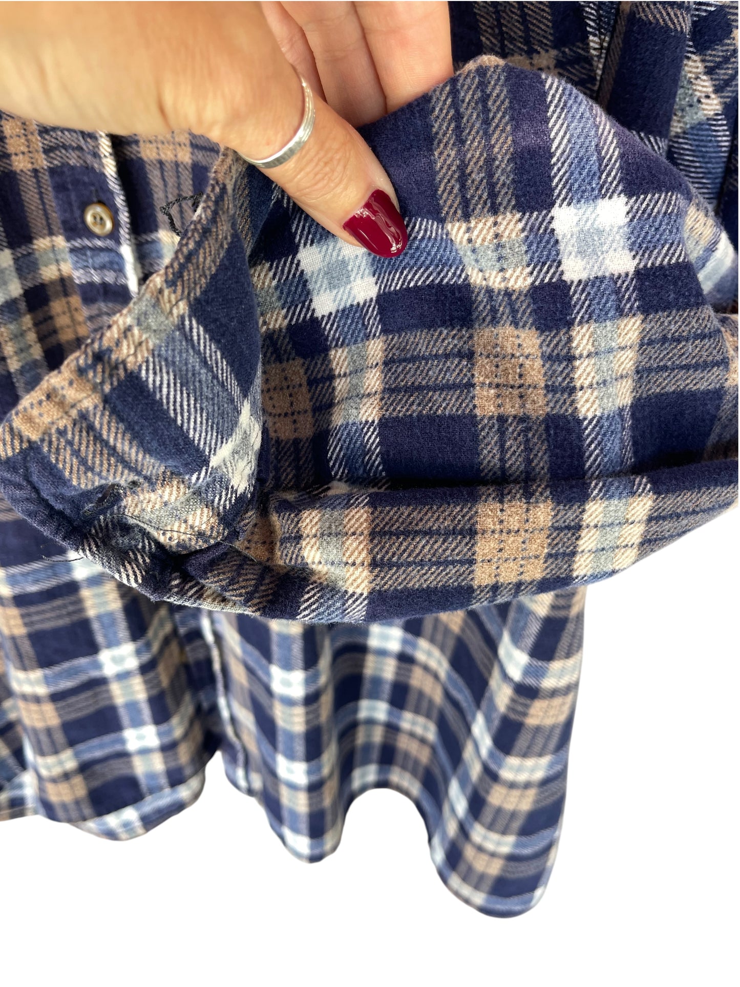 Women’s (Men 2XL) PRIVATE CLUB Flannel Shirt (SKU 0029)