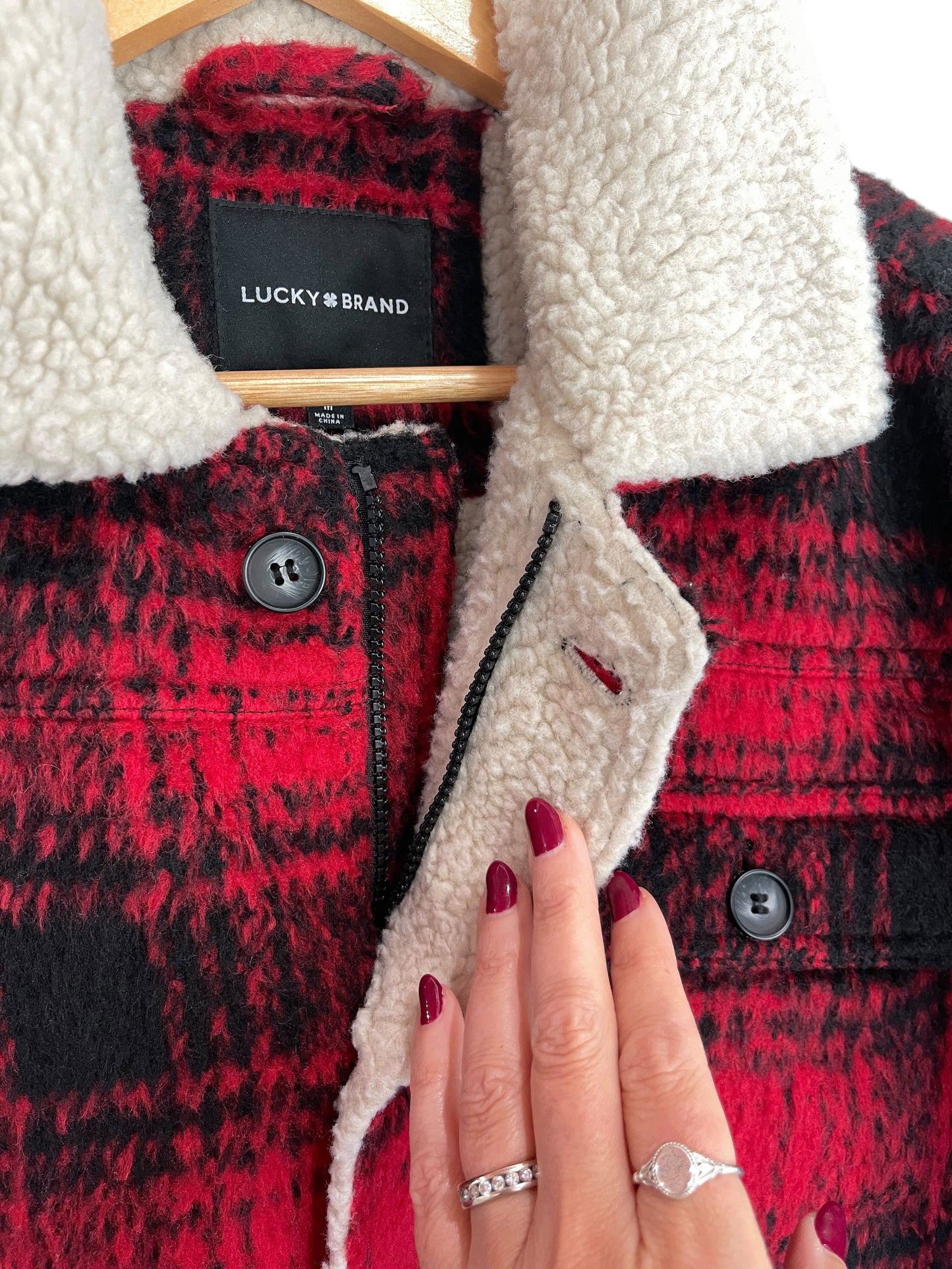 Women’s (Men MED) LUCKY BRAND winter coat (SKU 0046)