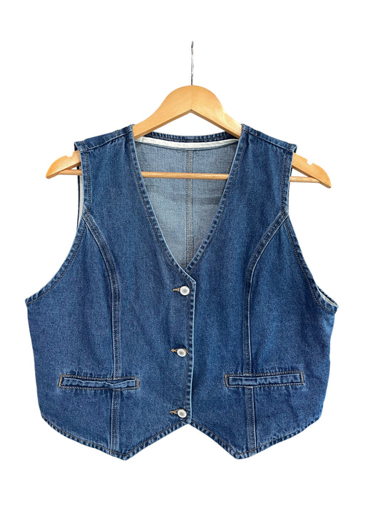 Women’s (XL) Darling Denim Vest (sku 0047)