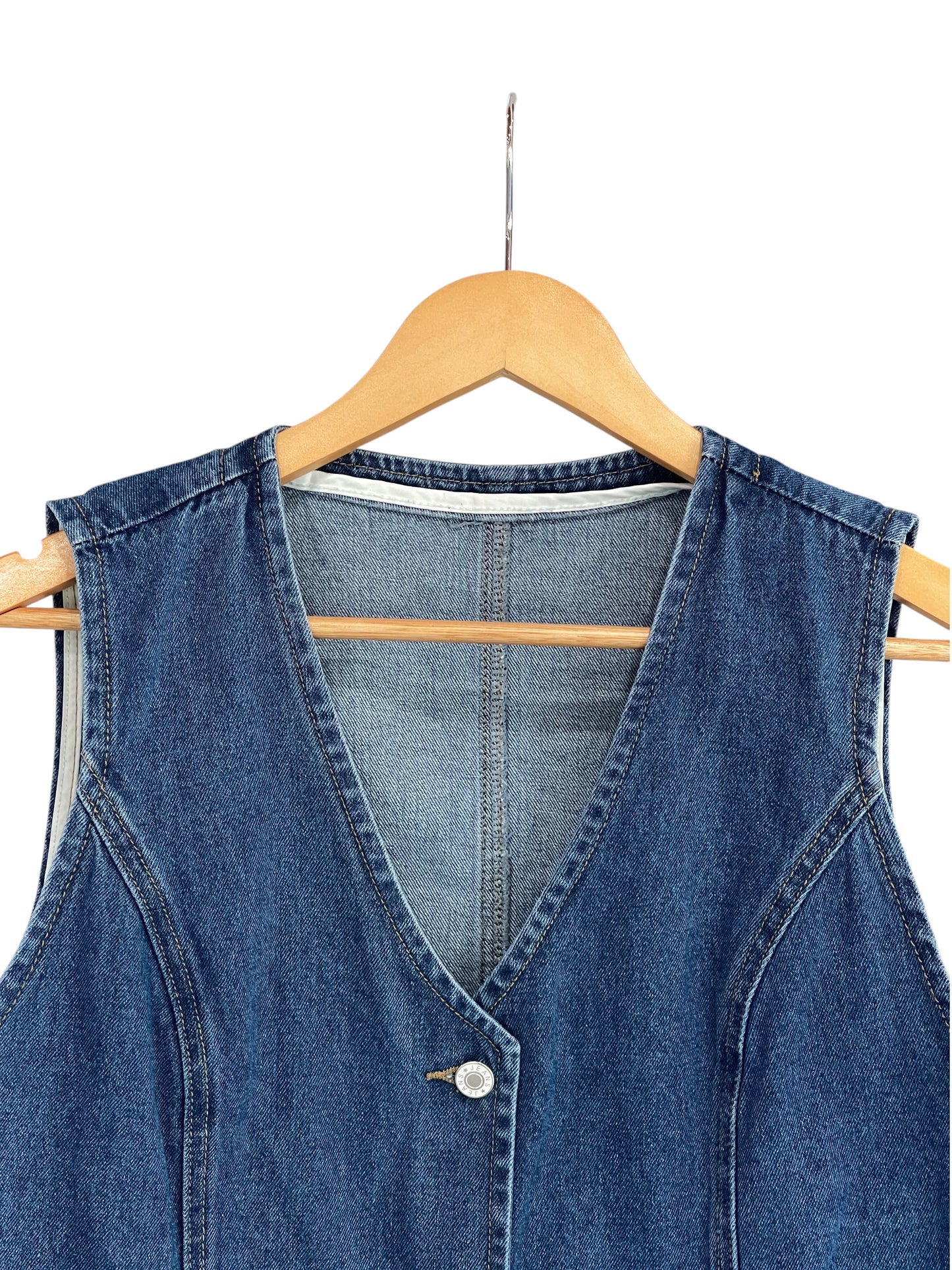 Women’s (XL) Darling Denim Vest (sku 0047)