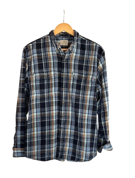Women’s (Men L) Flannel Distressed Shirt (sku 0057)