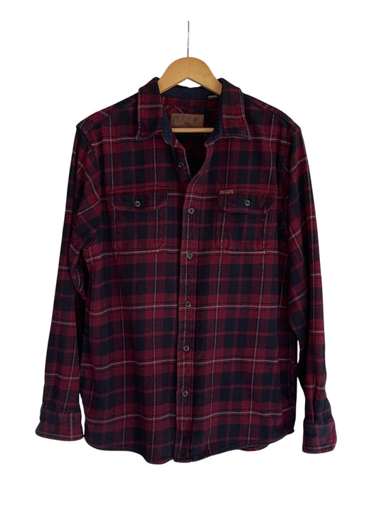 Women’s (Men LG) ORVIS Heavyweight, Double Brushed Flannel Shirt with Lined Pockets (sku 0059)