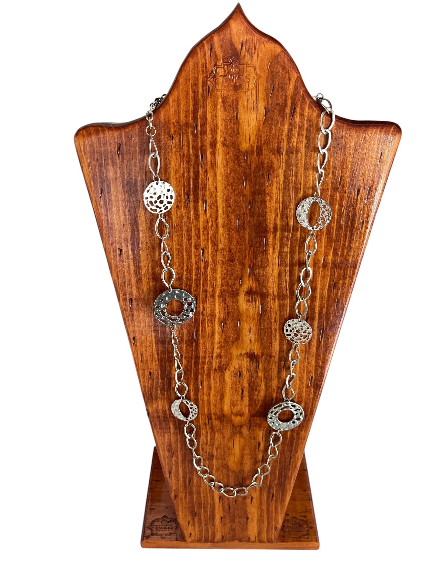 22” Long Silver Necklace (sku 0070)