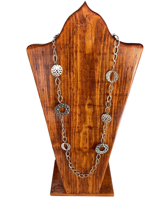 22” Long Silver Necklace (sku 0070)
