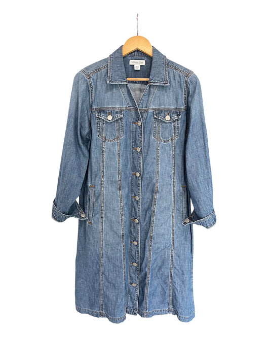 Women’s (L) Coldwater Creek Denim Dress (sku 0073)