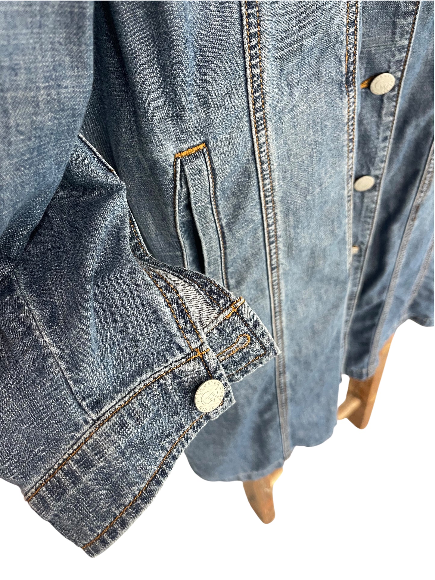 Women’s (L) Coldwater Creek Denim Dress (sku 0073)