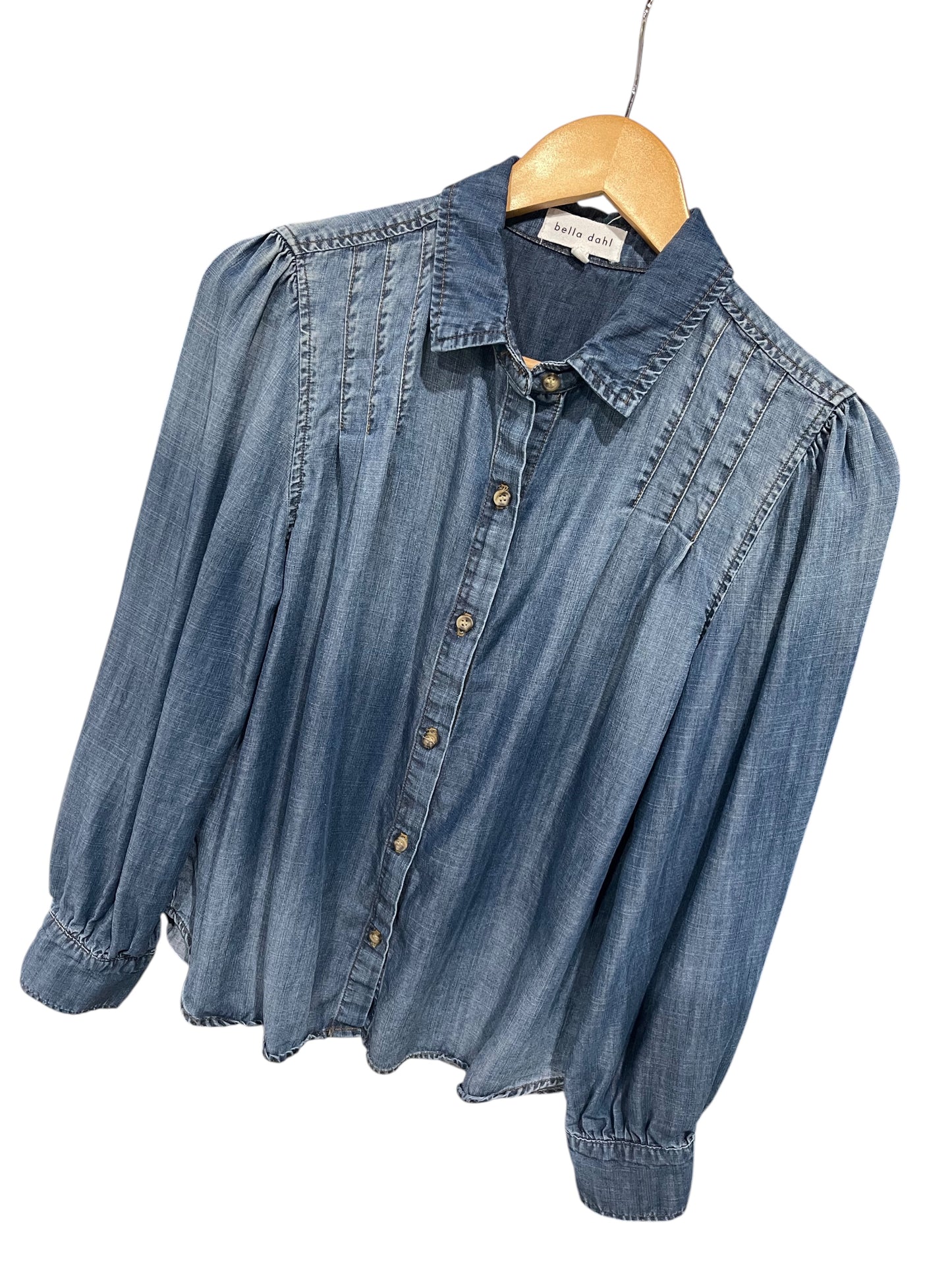Women’s (M) Bella Dahl Denim Shirt (sku 0092)