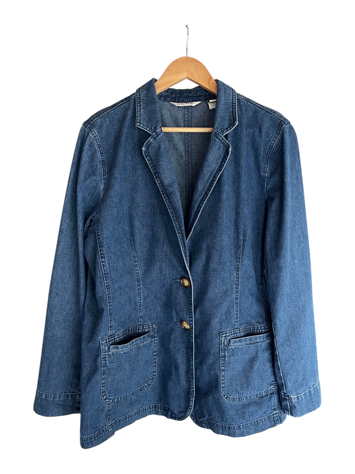 Women’s (14) ORVIS Denim Blazer (sku 0112)