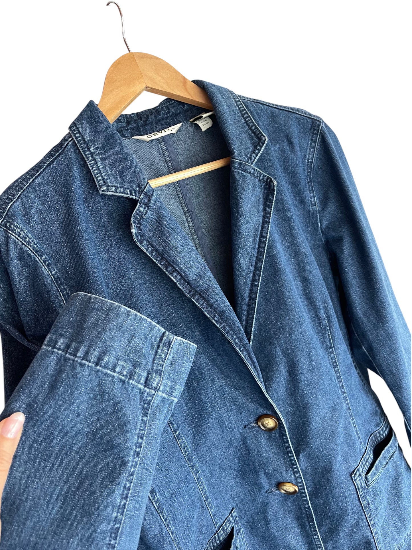 Women’s (14) ORVIS Denim Blazer (sku 0112)