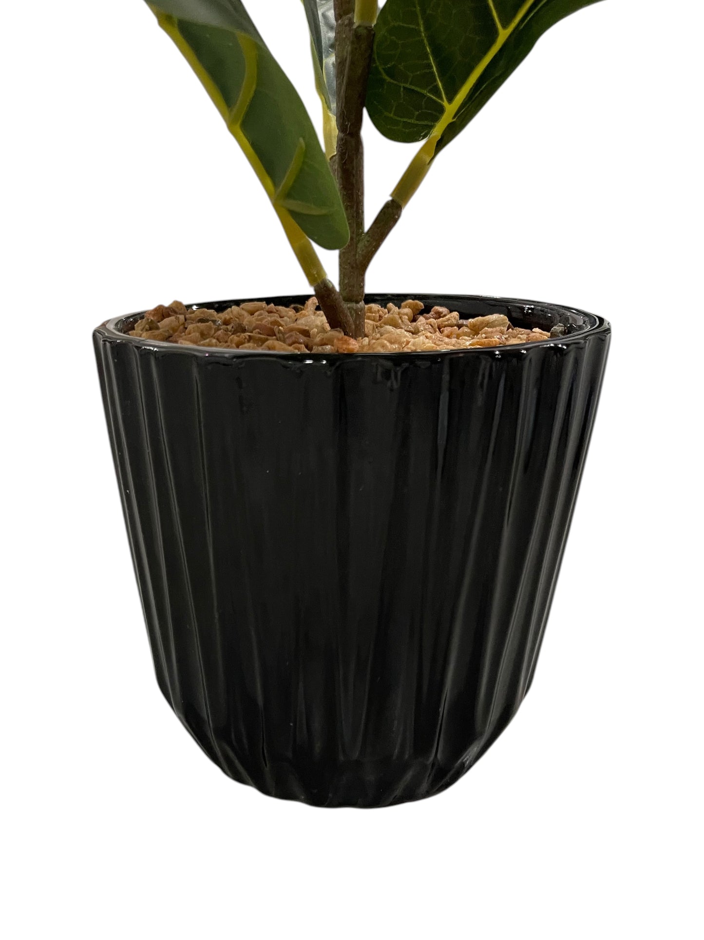 Faux Potted Greenery Plant in Ceramic Vase (sku 0125)